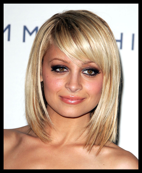 nicole richie short hair with bangs. Tagged with: nicole richie